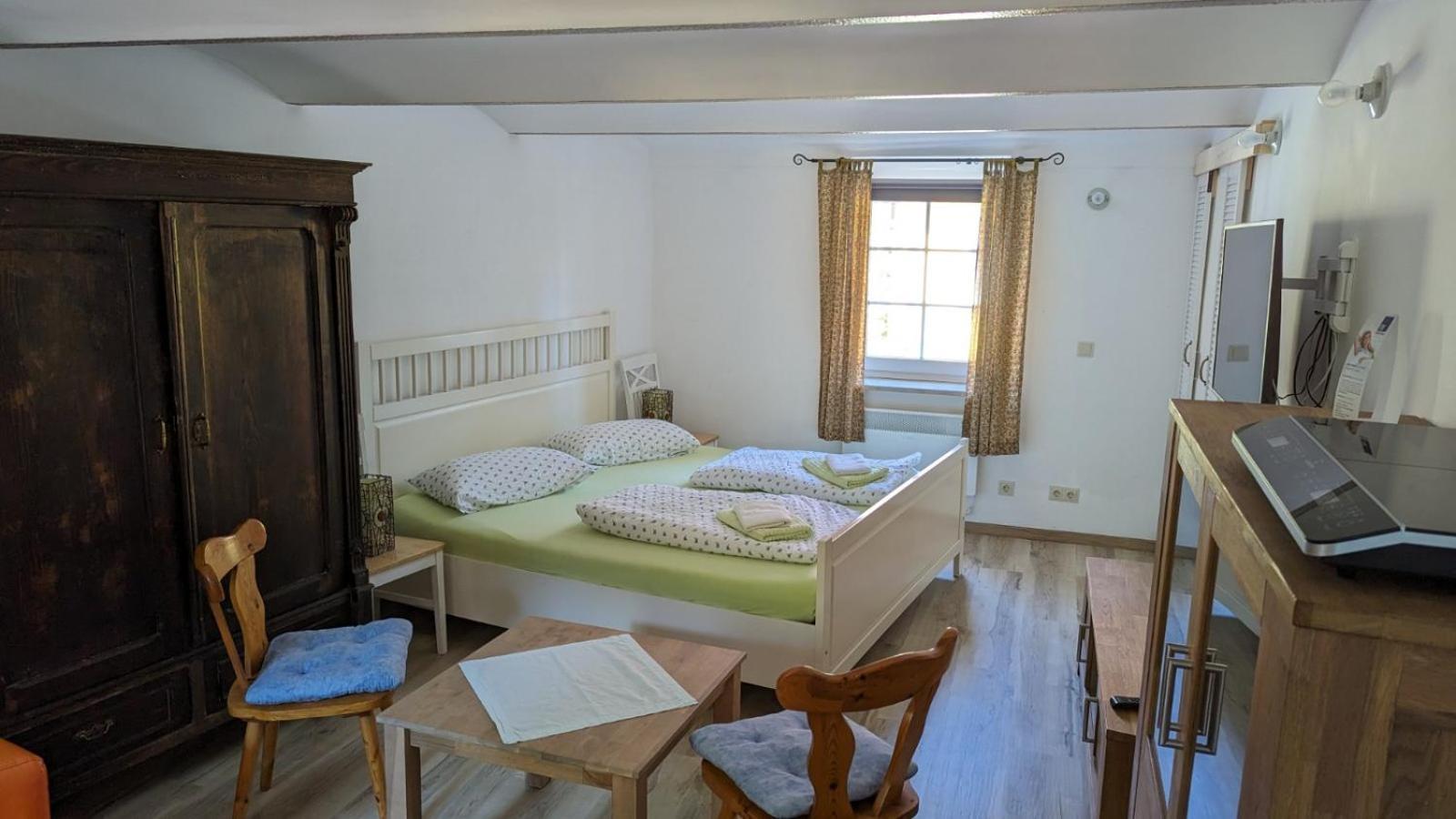Hotel Fünf Linden Straupitz Habitación foto