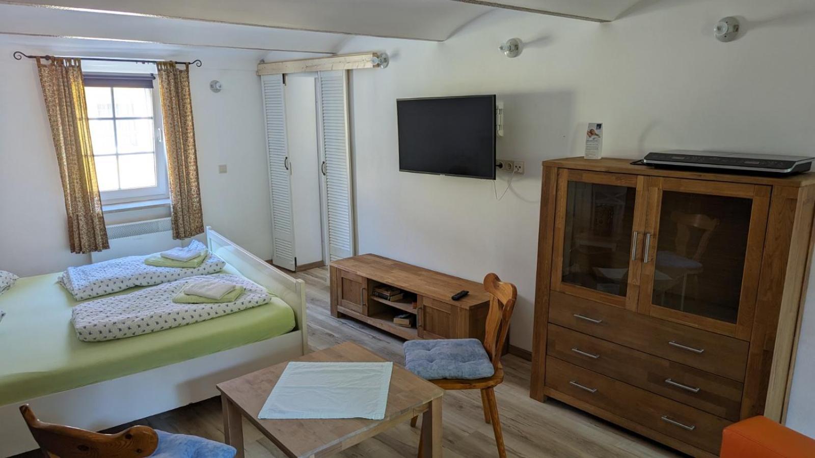 Hotel Fünf Linden Straupitz Habitación foto